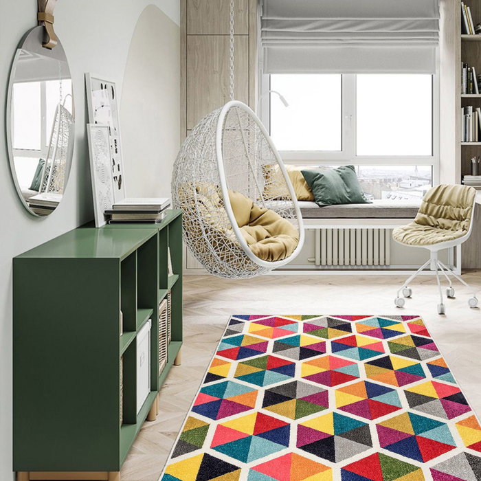 Conceptum Alfombra Woopamuk287 Multicolor 100 x 200 cm Conceptum Alfombra Woopamuk287 Multicolor 100 x 200 cm